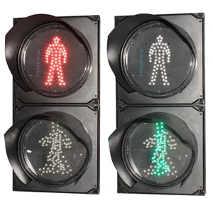 200mm Traffic Light Module LED Running Pedestrian Traffic Light Module Semaforos Inteligentes