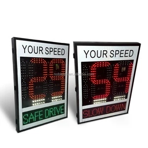Safety Warning Product Hot Sale Europe Market Solar Powered Speed radar Limit Road Sign