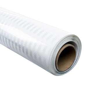 Professional Reflective Sheeting with Waterproof PVC, High Intensity Grade and Customizable Print Options