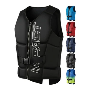 Custom Neoprene Impact Vest For Surfing Wakeboarding Jet Boat Water Ski Life Jacket PWC Marine Safety Equipment