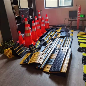 PVC Traffic Safety Cone with Reflective Tape for Road Work Reflective Warning Cone for Roadway Use