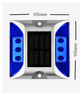 Waterproof Led Solar Cat Eye Lights Aluminum IP68 Steady On/Flashing Outdoor China Manufacture Price Solar Road Stud