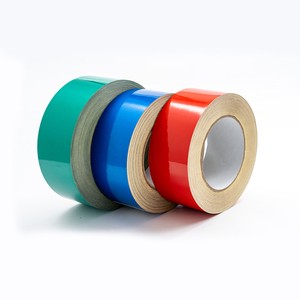 Heavy Duty PET Reflective Warning Tape Excellent Reflectivity Easy Peel & Stick for Vehicles Trailers & Equipment