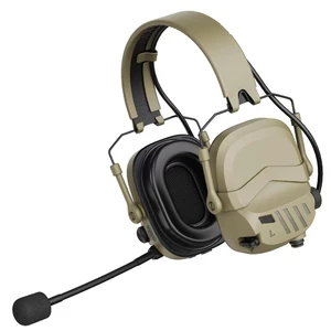 Outdoor Antinoise Headset Sound Amplification Hearing Hunting Ear protection with Active Sound Insulation Tactical Ear Muffs