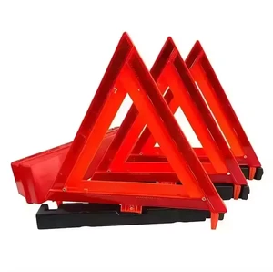 Wholesale Certificated Emergency Tool Kit Reflective Foldable Traffic Safety Sign Car Warning Triangle
