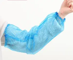 Men's and Women's Disposable Protective Sleeve Thickened and Lengthened PE Material Waterproof and Oil-Proof