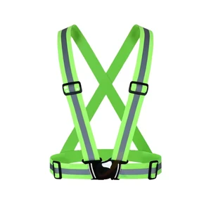 Adjustable High-Vis Reflective Safety Jacket for Industrial Work