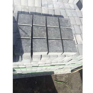 Price Black Basalt Pavers Paving Stone Slab, Basalt Stone in Paving Stone 10x10