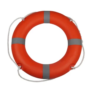 Marine Eco-friendly Polyethylene Composite Lifebuoy Plastic and Rubber Life Saving Tool Model 1745 for Pool Accessory 1 Person