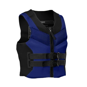 HCW J-233 Men's Swimming Life-Saving Vest SBR Neoprene Life Jacket for Sea Fishing and Water Supply Sports