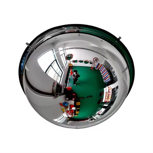 High Quality Wide Angle 360 Degree Road Convex Mirror Security Reflective 60cm Diameter Full Dome Mirror for Driving Safety