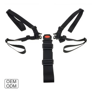 Customized Stroller Car Seat Safety Belt Infant Safe Strap Full Body 5 Points Baby High Chair Safety Harness