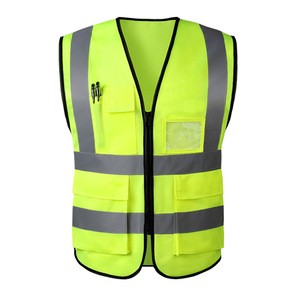 Reflective Safety Clothing, Sanitation Workers' Road Construction Safety Vest, Safety Belt Pocket Vest