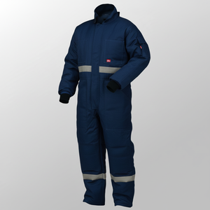 Industrial Starter ISOTHERMAL SUIT Blue Reflective Safety Clothing