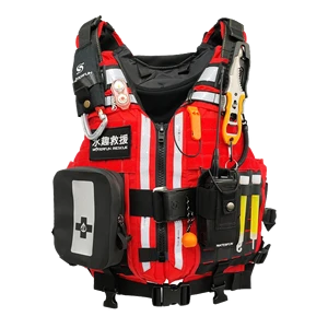 CE Certificates 120N Water Rescue High Flotation PFD Marine Vest Water Rescue Life Jacket