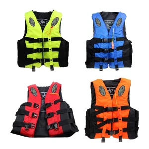 Good Quality CE Certified Reflective Oxford Fabric Water Safety Sun Protection Life Jacket 110KG Buoyancy 75N Swimming Fishing