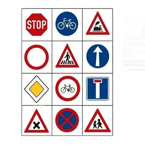 Road Traffic Safety Warning Reflective Aluminum Traffic Sign Board Reflective Aluminum Traffic Signs