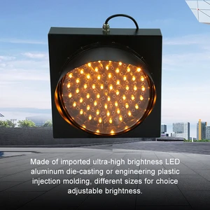 Super Brightness Solar Powered LED Flashing Light Hot Selling Traffic Warning Light for Road Safety
