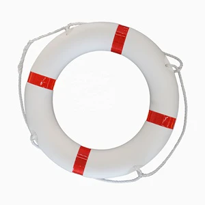 Marine Safety Throw Ring Life Buoy 2.5kg Life Preserver Ring Throwable Flotation Device Water Floating Lifesaving Swim Lifebuoy