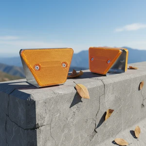 Highway Guardrail Reflective Delineator Road Safety Traffic Reflector Supplier Traffic Safety Accessories