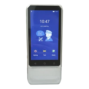 Alcohol Tester Fuel Cell Wireless Upload Photo Positioning Fingerprint test Integrated Printing Multi-function test With Camera