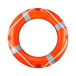 SOLAS Approved Marine Life Buoy Ring Plastic Reflective Safety Buoy for Water Rescue 2.5kg