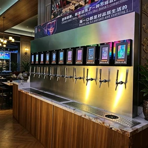Contactless Payment Smart Beer Wall With Remote Inventory Monitoring For Bar Owners Self Service Beer Machine