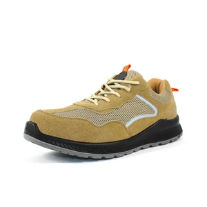 Labor Protection Safety Shoes Factory Direct Sales Men's Breathable Work Lightweight Anti-Smashing Anti-Puncture Shoes