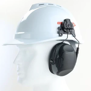 Professional Helmet Mounted C06H Hearing Protection Noise Reduction Safety Earmuffs Ear Defenders