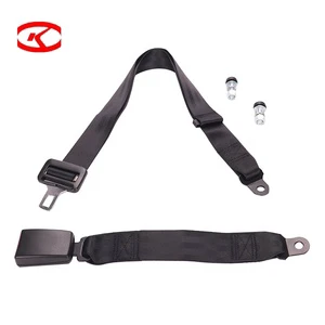 European Standard Two-Point Simple Seat Belt Customizable Bus Engineering Accessory for Ambulance and Golf Cart Vehicle