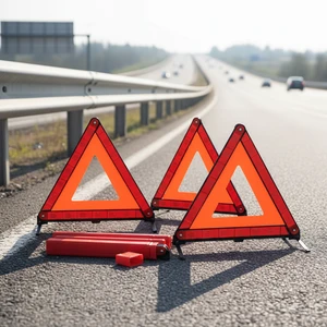 Traffic Safety Reflective Car Emergency Tools Warning Triangle for Traffic Safety