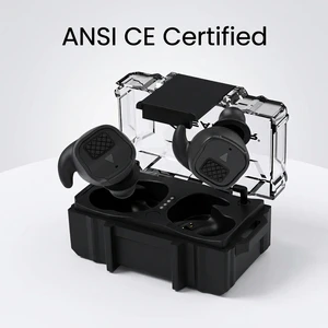 Professional CE ANSI Ear Defense Earplugs NRR 30DB Electronic Hearing Protection Noise Reduction Earbuds Earplugs