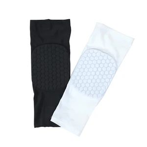 Customized Soft Honeycomb Knee Sleeve for Basketball & Weightlifting-Lightweight Breathable Knee Protection