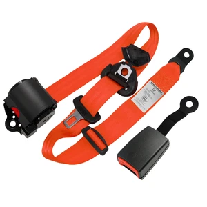 R200 Seat Belt High-Performance Sports-Focused 3-Point Retractable Safety Belt with ABS Buckle for Ultimate Safety