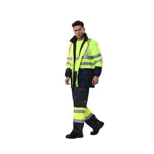 Reflective Safety Clothing Cold Protection Work Wear Clothing Construction Safety Clothes Unisex Work Uniforms