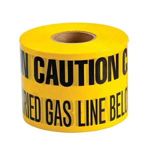 Cable Buried Warning Marking Tape Waterproof Water Line Caution Tape Construction Safety Alert Tape Engineering Warning Tape