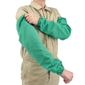 JNM SAFETY FR Drilled Cotton Fire Flame Retardant Heat-Resistant Abrasion-Resistant Welding Arm Breathable Guard Sleeves