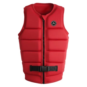 Custom Logo Wakeboard Impact Vest Neoprene Life Jacket Schwimmweste Water Ski Vest Colete Salva Vidas Giubbotto Di Salvataggio