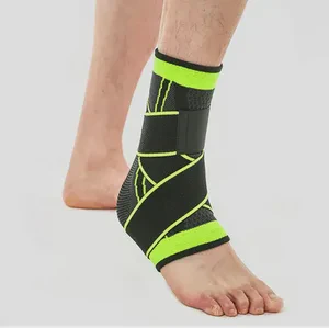 Elastic Ankle Wraps Protector Support Ankle Brace Compression Sleeve for Running
