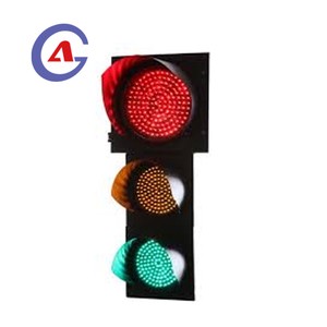 3 Aspect 300mm 12 Inch Plus 200mm 8 Inch Red Amber Green Led Traffic signal Light