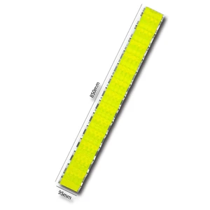 Factory-Direct Yellow Flexible Reflective Guardrail Delineators for Highway Traffic Warning | Road Safety Application