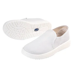Dust-Free Dust-Proof Thickened Soft Soles Comfortable Design Mid-Top Anti-Static Work Shoes