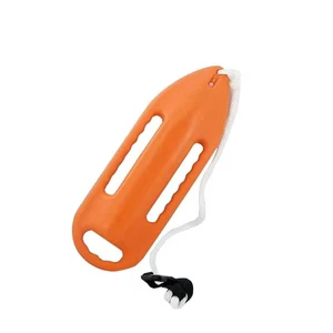 Life Buoy Water Safety Floating Swimming Buoy Torpedo Lifesaving Plastic Rescue Can Vehicle Equipment