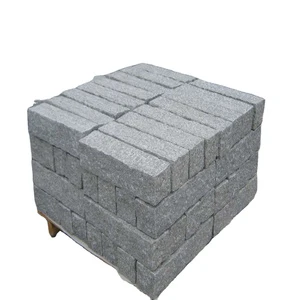 Customized Size Gray Granite Curbstone Stone G603 Material for Outdoor Application Standard Size Available