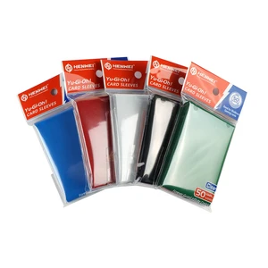 Professional Standard Size 5 Color Pack Card Sleeves Ultra Clear Card Sleeves