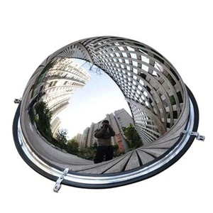 Indoor Ceiling Mounted 360 Degree View Spherical Acrylic 36 Inch Safety Convex Mirror Warehouse Shop Security Full Dome Mirror