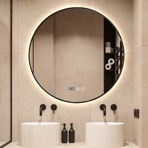 New Arrival 50/60/70/80/90/100cm Round Shape Bathroom Vanity LED Lighting Mirror For Hotel Project Or Home Use