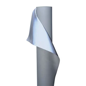 Manufacturing Polyester Cotton TC Reflective Material Fabric Whole Roll for Clothing Reflective Silver Tape