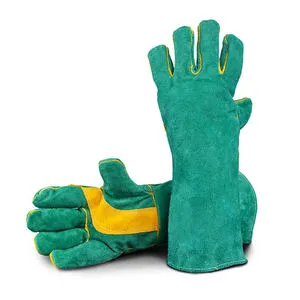 Safety Leather Welding Gloves heat resistance premium designing reasonable price durable premium quality Welding Gloves