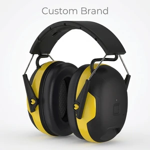 Professional Electronic Noise Cancelling Headphones Bluetooth Noise Cancelling Ear Muffs NRR 27dB Industrial Tactical Headset